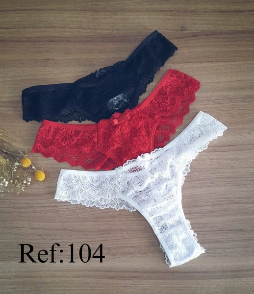Calcinha avulsa - toda rendada - Cod. 104