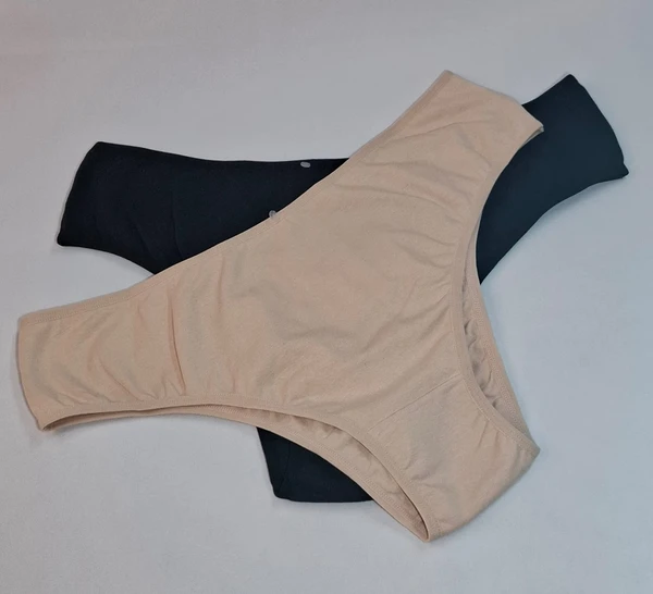 Tanga Plus Size, linha confort, toda em cotton e forro em algodão 100%. Cod. TG77