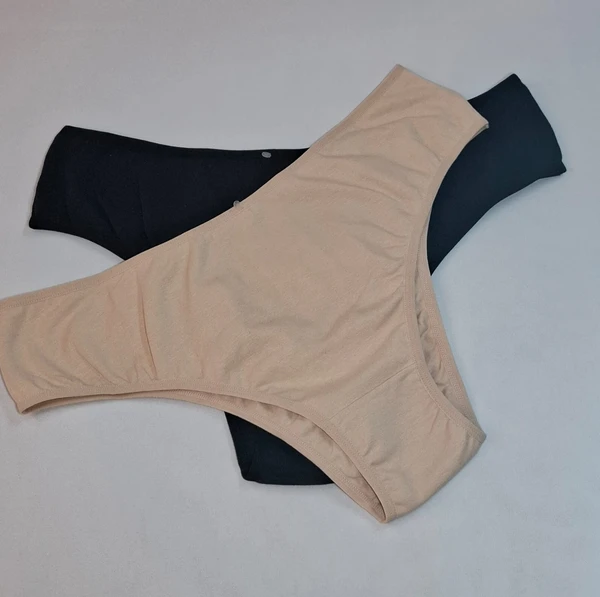 Tanga Plus Size, linha confort, toda em cotton e forro em algodão 100%. Cod. TG77