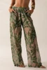 Calça Estampada Floresta Botânica