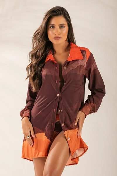 Chemise Manga Longa - Brisa de Savana