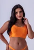 Top com Tecido Canelado