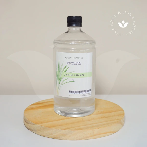 Aromatizador de Ambiente Capim Limão 1 litro refil