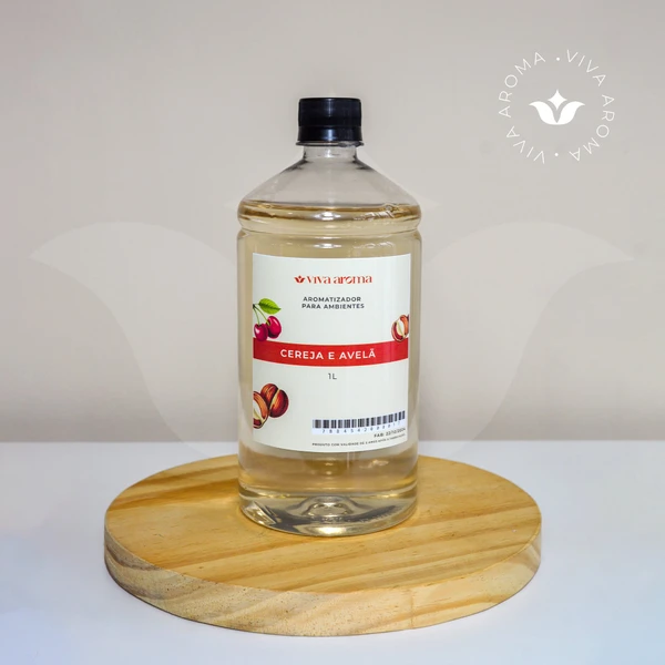 Aromatizador de Ambiente Cereja e Avelã 1 Litro Refil