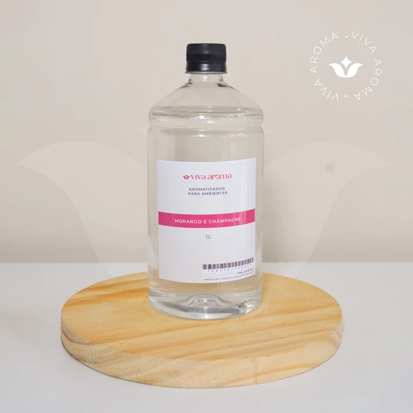 Aromatizador de Ambiente Morango & Champagne 1 Litro Refil