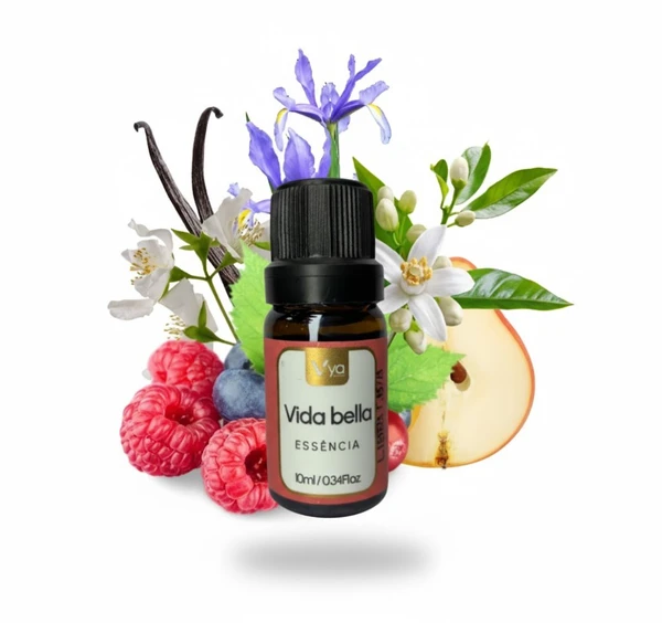 Essência Para Aromatizador Elétrico - Vida Bella - 10ml - Vya