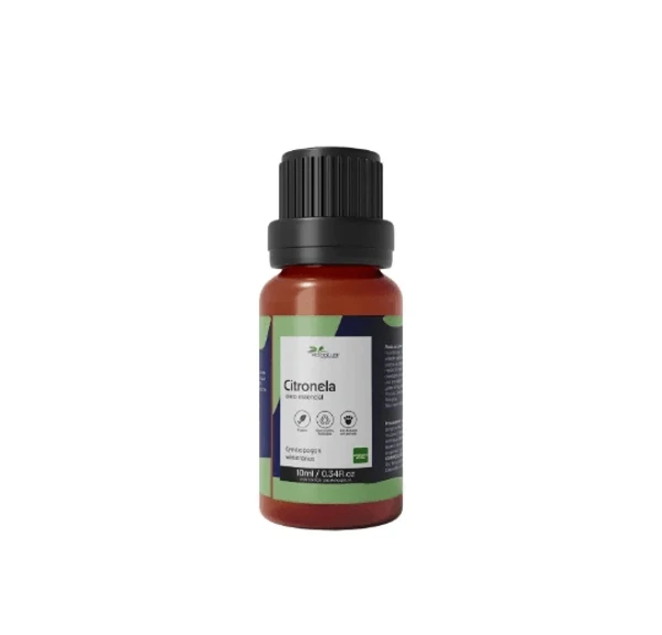 Óleo Essencial de Citronela Concentrado - 10ml.