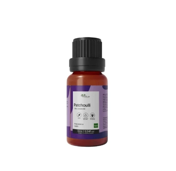 Óleo Essencial de Patcholli Concentrado - 10ml