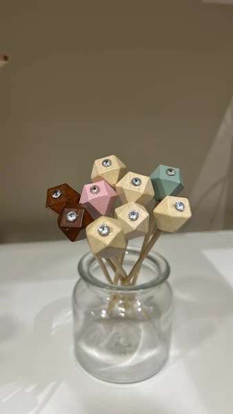 Varetas Decoradas Luxuosas Palitos Para Difusores de Aromas e Aromatizadores
