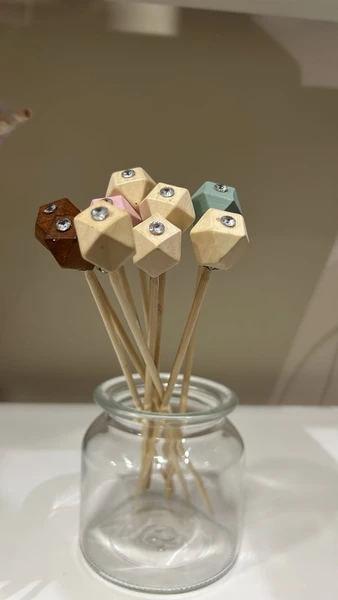 Varetas Decoradas Luxuosas Palitos Para Difusores de Aromas e Aromatizadores