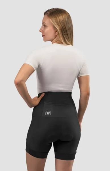 BERMUDA DE CICLISMO FEMININA BASIC PRETA