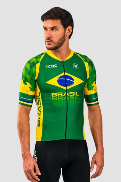 CAMISA DE CICLISMO AERO BRASIL COLLECTION