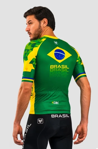 CAMISA DE CICLISMO AERO BRASIL COLLECTION