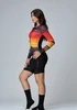 CAMISA SPRINT FEMININA - MANGA LONGA Preto
