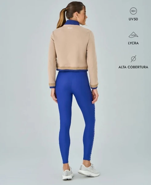 LEGGING RECORTE LATERAL AZUL