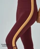 Legging Listras Laterais Ag - MARSALA