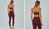 Legging Listras Laterais Ag - MARSALA