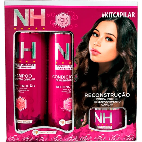 Belkit NH New Hair - Kit Reconstrução Capilar (4 Produtos)