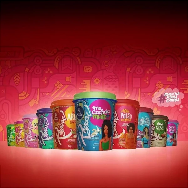 Corpo Dourado Liso de Arrasar - Creme 2 em 1 de Pentear e Hidratação 1kg