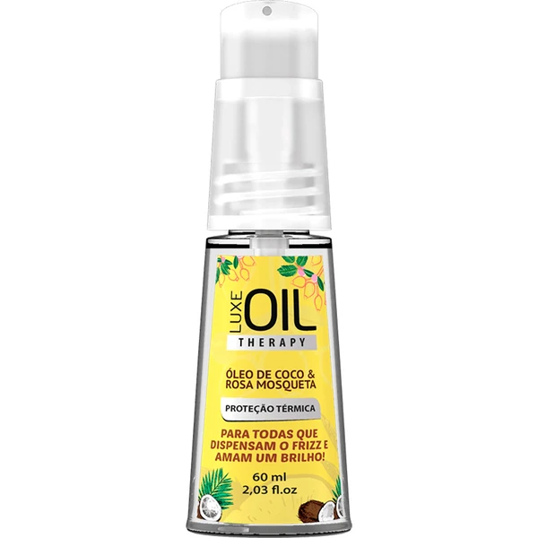 For Beauty Luxe Oil Therapy - Óleo de Coco &amp; Rosa Mosqueta 60ml