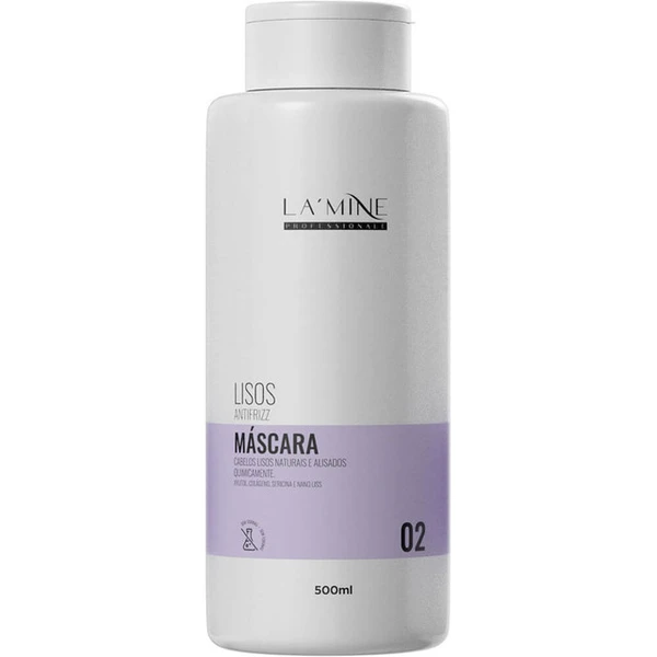 La'Mine Lisos - Máscara Antifrizz 500ml