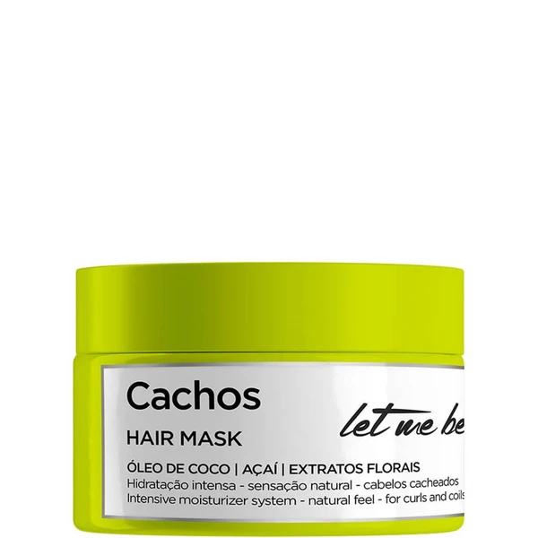Let Me Be Cachos - Máscara Hidratação Intensa 250g