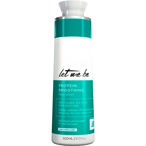 Let Me Be - Escova Progressiva Protein Smoothing Passo Único Sem Formol 500ml