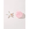 Nobrand - Kit Presilhas de Cabelo Concha e Estrela do Mar Rosa e Branco (2 Peças)