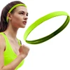 Nobrand - Mini Faixa de Cabelo Esportiva Com Silicone Antiderrapante Verde Limão