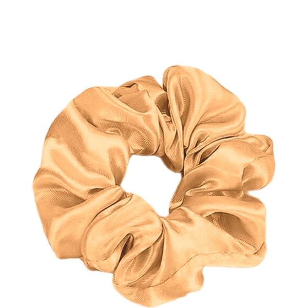Nobrand - Scrunchie Xuxinha de Cetim Amarelo Ouro
