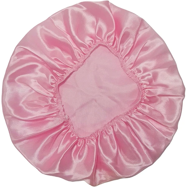 Nobrand - Touca de Cetim Camada Simples Antifrizz Rosa