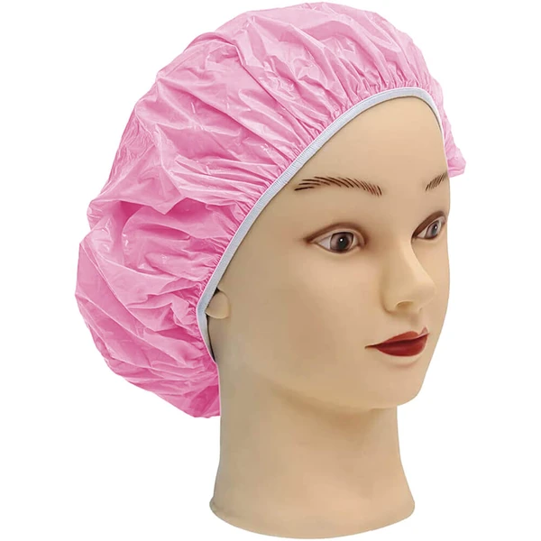 Santa Clara - Touca PVC para Banho Rosa