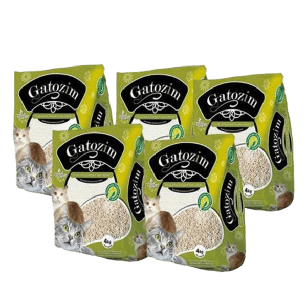Areia Granulado Gatozim Fardo com 5UN de 4Kg
