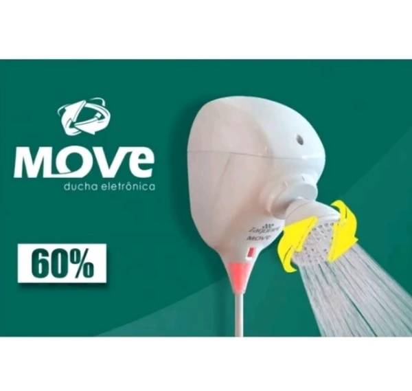 ZAGONEL DUCHA MOVE ELETRÔNICA BLINDADA 4000W BRANCA 220V