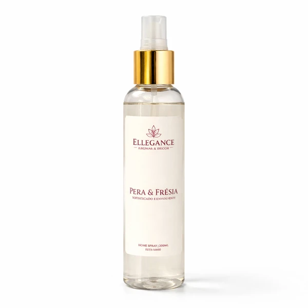 Home Spray Pera & Frésia 200 ml Aromatizador de Ambientes | Perfume para Casa Ellegance Aromas