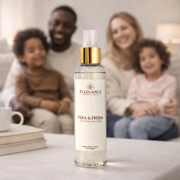 Home Spray Pera & Frésia 200 ml Aromatizador de Ambientes | Perfume para Casa Ellegance Aromas