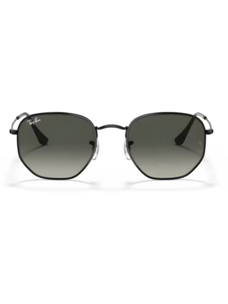 Óculos de Sol Ray-Ban Hexagonal Polido Preto RB3548 002/71 54