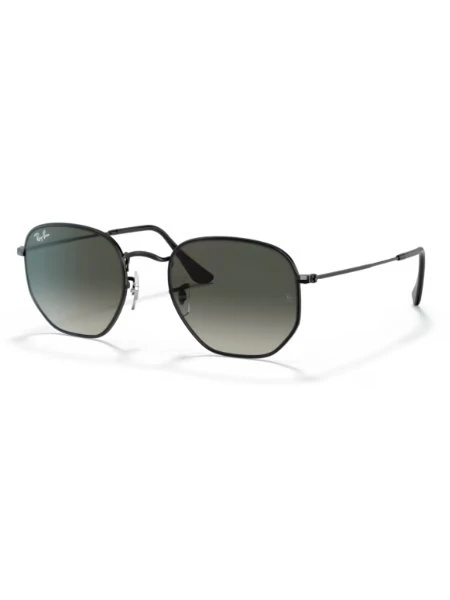 Óculos de Sol Ray-Ban Hexagonal Polido Preto RB3548 002/71 54