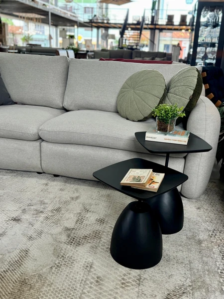 Conjunto Mesas Laterais Florença Preto