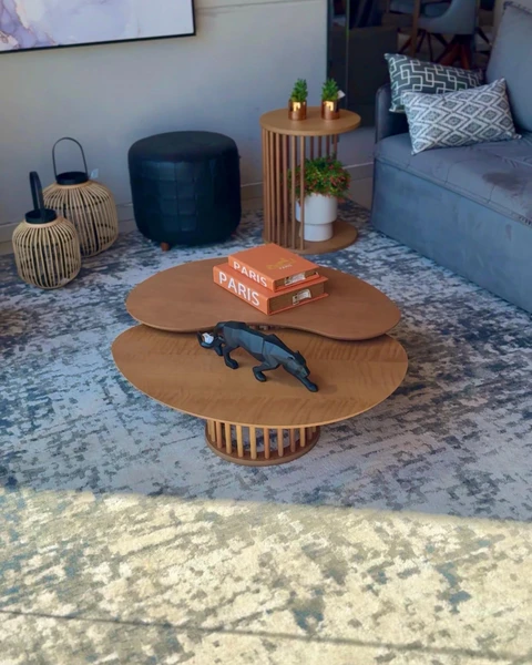 Mesa de Centro para Sala Orgânica  London