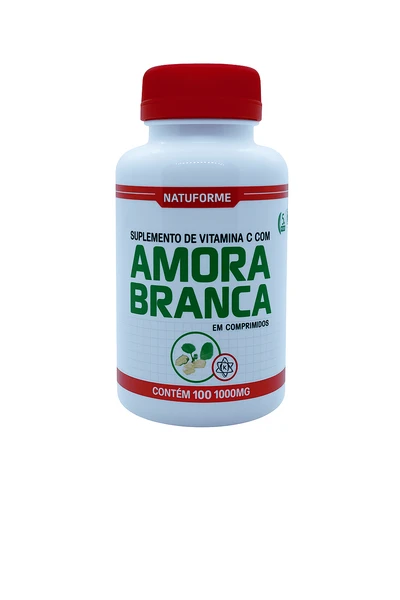 AMORA BRANCA, 100 Cápsulas, 1000 mg