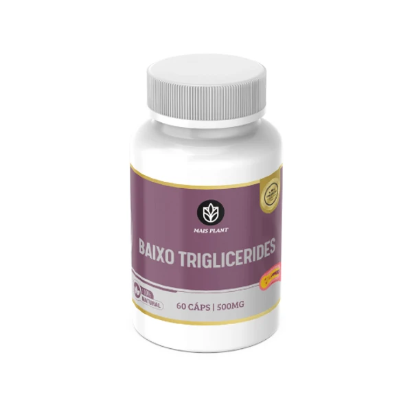 Baixo Triglicérides, 60 Cápsulas, Mais Plant