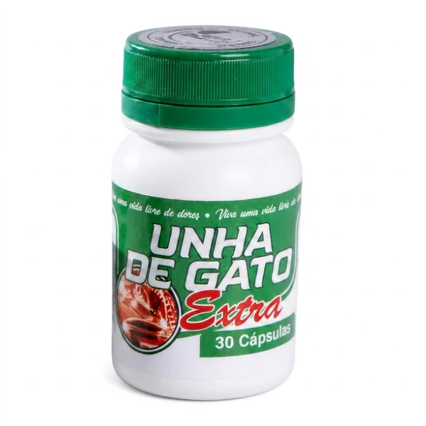 Unha de Gato Extra 30 Cápsulas Suplemento Alimentar
