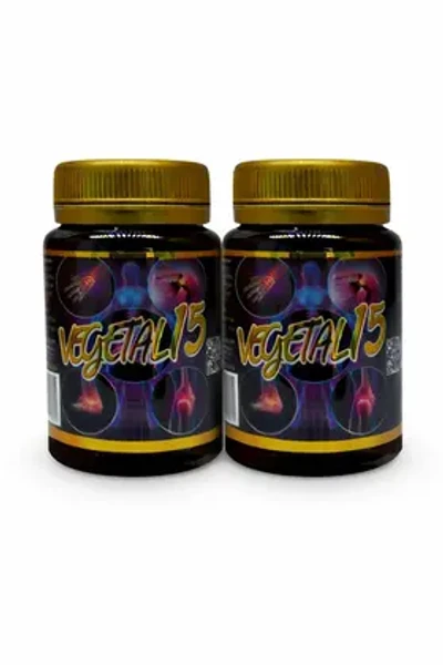Vegetal 15 500mg 15 Cápsulas Suplemento Alimentar
