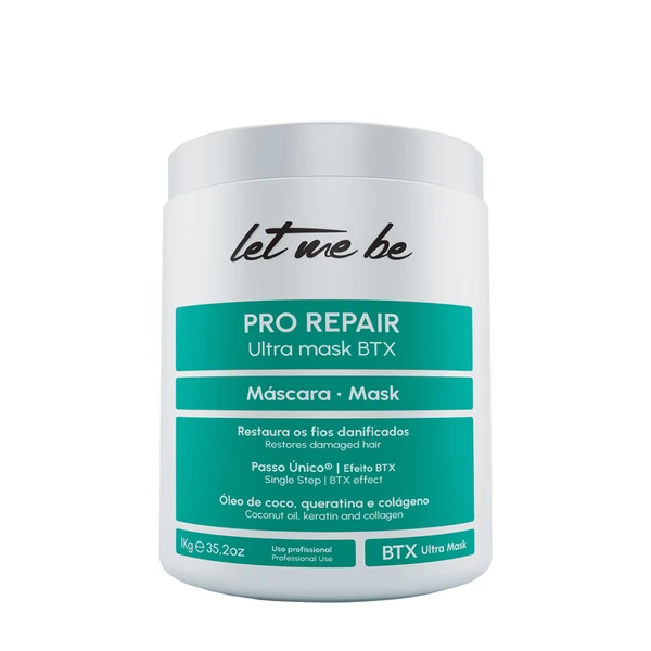 BTX Pro Repair Mascara de Hidratação Let Me Be - 1Kg