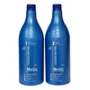 Kit Escova Progressiva Plastica dos Fios Matize Royal - 2x1lt