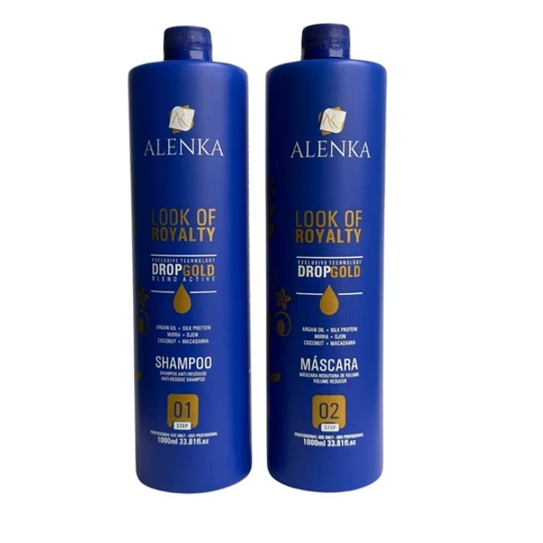 Kit Progressiva + B-tox Alenka Look - Orgânico - 2x1l + 1kg