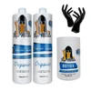 Kit Progressiva + B-tox Nega Maluca Organic Royal - 2x1l+1Kg