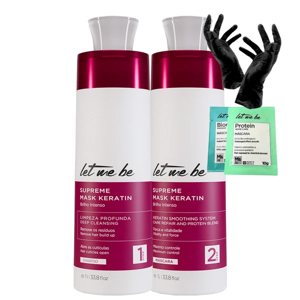 Kit Progressiva Let Me Be Supreme Keratin - 2x1l