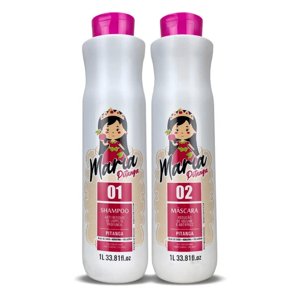Kit Progressiva Maria Pitanga Original Royal - 2x1l